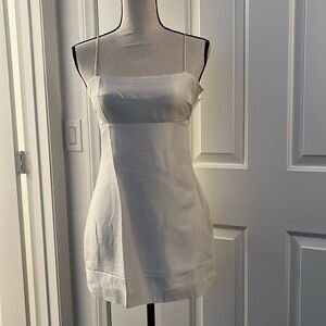 Realisation Par White The Christy Mini Dress